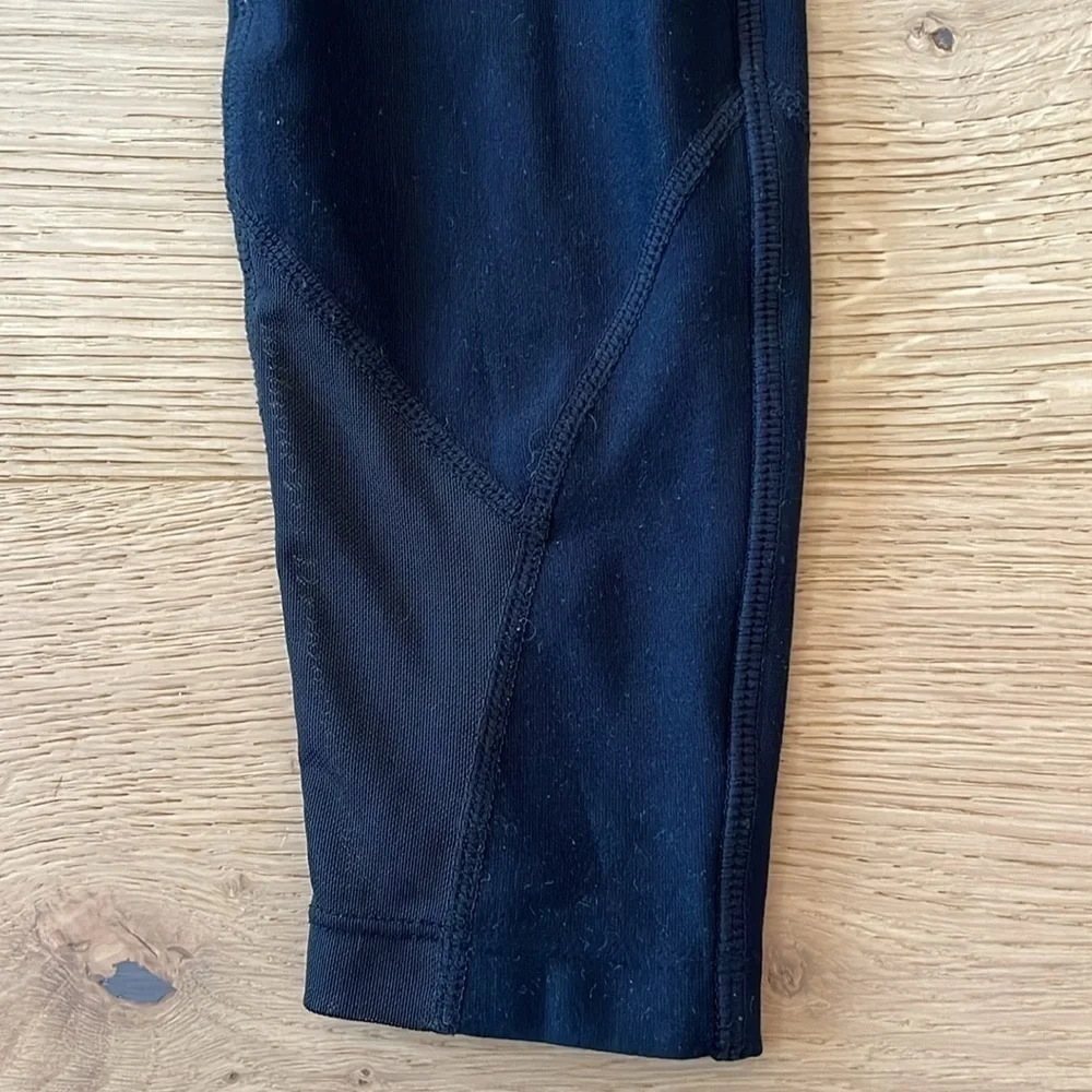 Mondetta Girls Black Leggings Size 7/8 Small Activewear Dance Gym